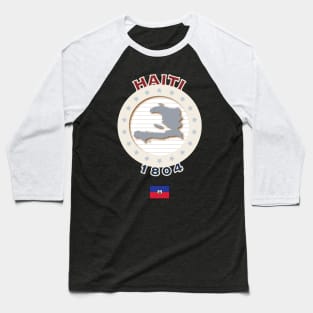 HAITI Baseball T-Shirt